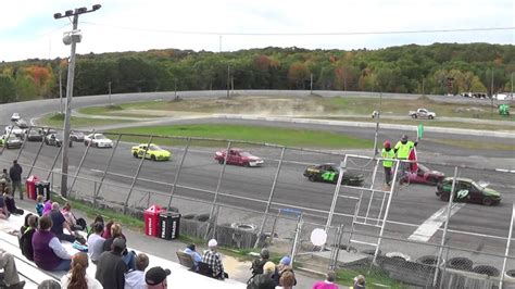 Wiscasset Speedway 2016 Fall Fury Thunder 4 Part 1 10816 Youtube