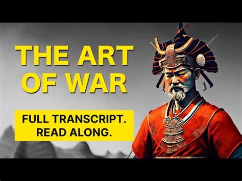 Full Audiobook The Art Of War By Sun Tzu English Subtitles Bonus