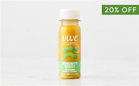 Cayenne Immunity Boost Shot 2 Fl Oz Vive Organic Good Eggs