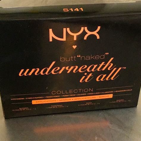 Nyx Makeup Nyx Butt Naked Underneath It All Nude Makeup Palette