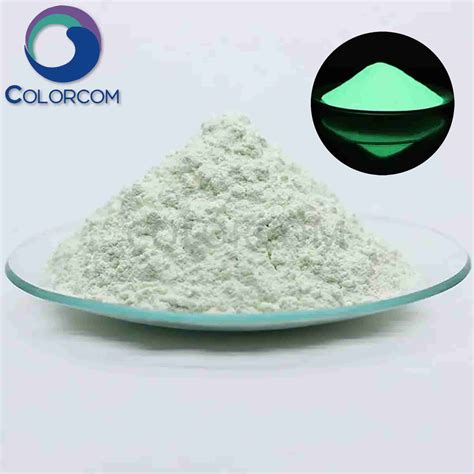 Glow In Dark Powder Yellow Green Photoluminescent Pigment For Ceramics