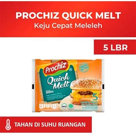 Jual Prochiz Quick Melt Slices 5 L Keju Leleh Lembaran Keju Prochiz