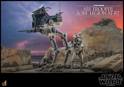 Hot Toys TMS Star Wars The Clone Wars ARF Trooper St Legion AT RT Hot Toys