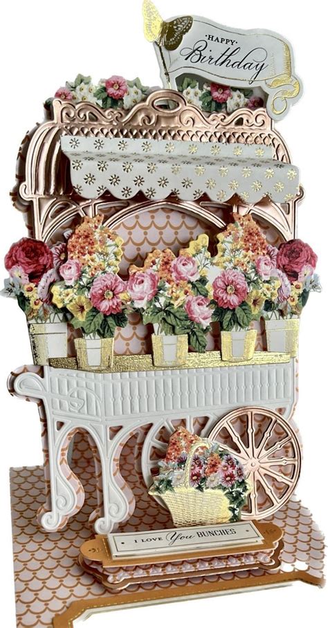 Card By Vickie Blakeslee Anna Griffin Flower Cart Finishing School