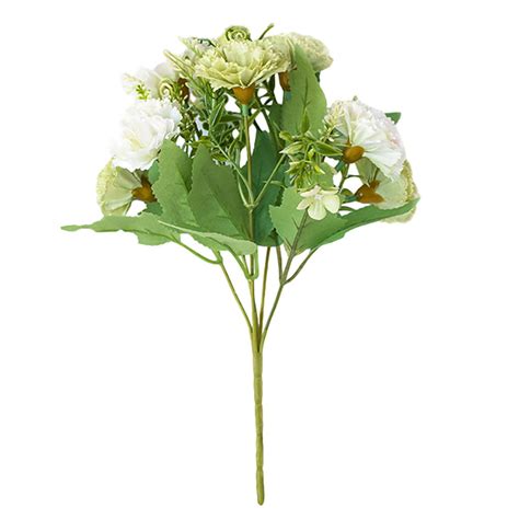 TureClos Artificial Carnation Bouquet Simulation Floral Decor Home