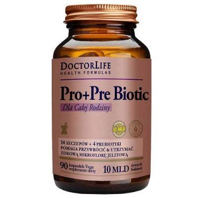 Doctor Life Pro Pre Biotic Dla Ca Ej Rodziny Kapsu Ek Cena Opinie