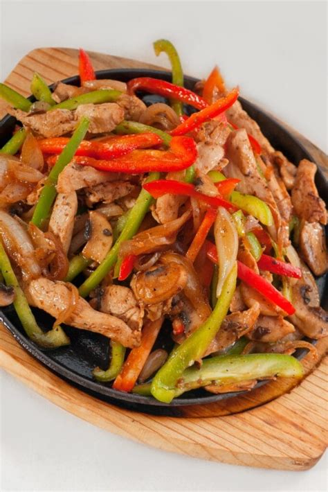 Fajitas Au Poulet Maison