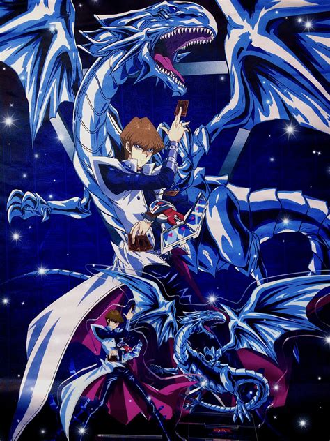 Seto Kaiba And Blue Eyes White Dragon