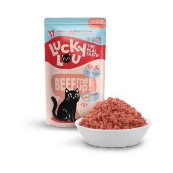 Lucky Lou Nassfutter Katze Adult Gefl Gel Rind X G Fressnapf