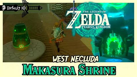 Zelda Tears of the Kingdom 46 Santuário Makasura Shrine Passo a