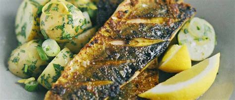 Spiced Mackerel Fillets Recipe With Potato Salad Olivemagazine