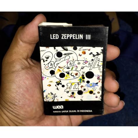 Jual Kaset Pita Led Zeppelin Led Zeppelin Iii Indonesia Shopee Indonesia