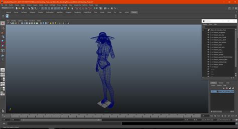 Pose De Mujer De Bikini Modelo D Blend Max Ma Upk Unitypackage C D Gltf Obj Fbx