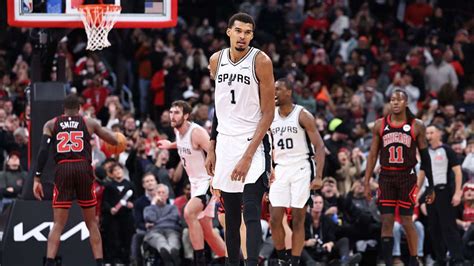 Estatísticas De Jogadores Da Partida Chicago Bulls X Spurs - Wemby lidera virada dos Spurs sobre os Bulls