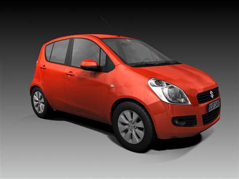 suzuki splash 3d model