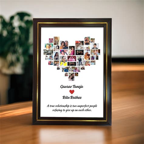 Heart Collage Photo Frame – Abbloo