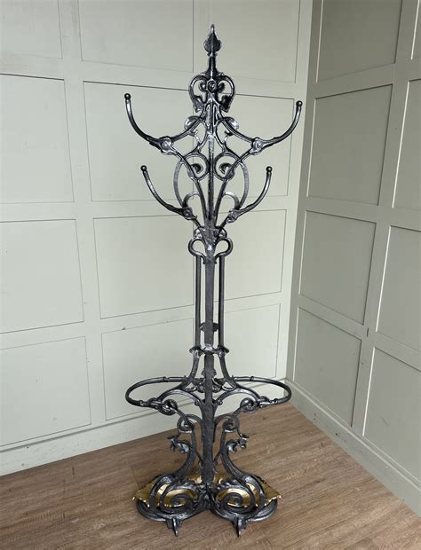 Original Coalbrookdale Cast Iron Hall Stand