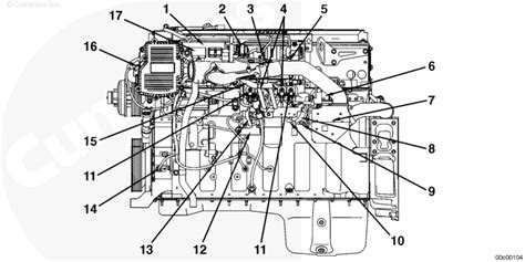 Cummins Isx Sensor Location Diagram Cummins Isc Fuel System