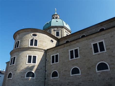 virgil, archdiocese of salzburg, Salzburg Cathedral, tower, clear sky ...