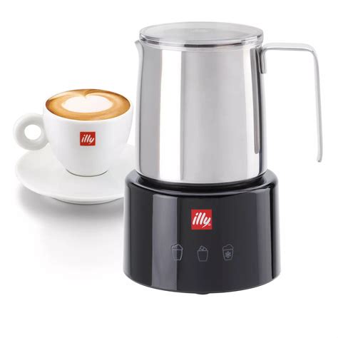 Illy Stainless Steel Electric Milk Frother Sur La Table