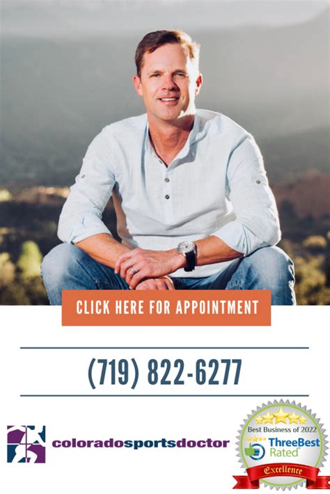 2022 Three Best Orthopedic Surgeons in Colorado Springs Dr. Chris Jones
