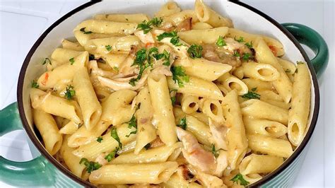 Delicious Creamy Chicken Coconut Pasta Recipe Youtube