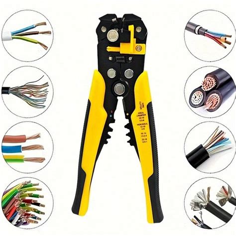 Self Adjusting Wire Stripper Wire Clamp Wire Cutter 3 In 1 Automatic