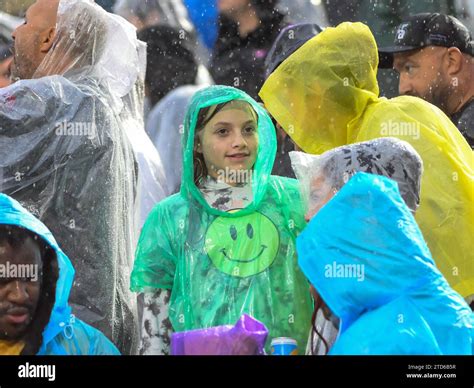 December Appalachian State Fan During A Wet Ncaa Football