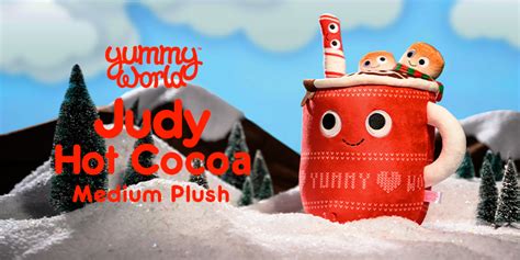 Yummy World Judy Hot Cocoa Medium Plush Plastic And Plush