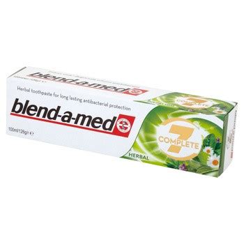 Blend a med Complete 7 Herbal pasta do zębów 100 ml