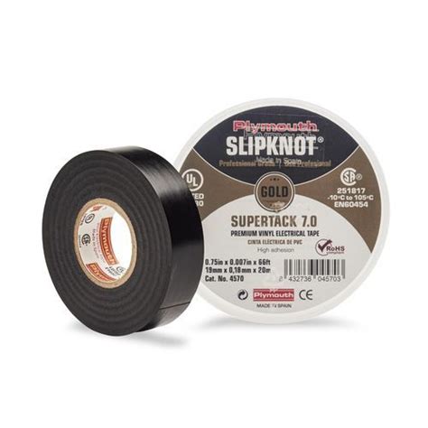 Cinta Adhesiva Aislante Slipknot Gold 7 0 Plymouth Rubber Europa S