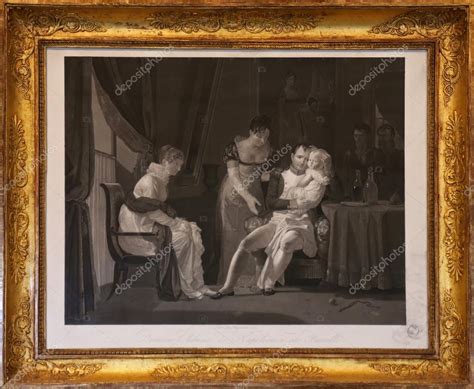 Napoleon Bonaparte with family — Stock Photo © zatletic #48017449