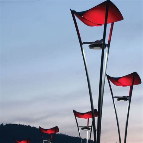 Lampadaire Urbain Royal Ing Castaldi Illuminazione Contemporain