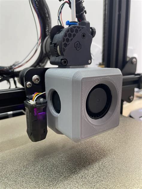 Vortex Ender 3 Cooling Fan Duct With Magnetic Mount By Bosco Lau Download Free Stl Model