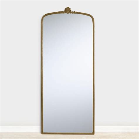 Metal Vintage Style Leaning Full Length Mirror By World Market Full