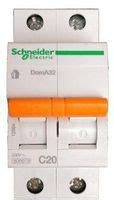 Schneider Electric Domae Pole Miniature Circuit Breaker Mcb A