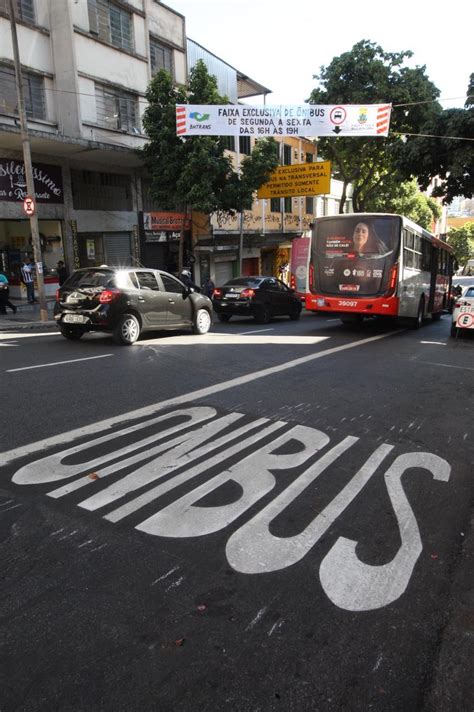 Bh Terá Mais 80 Km De Novas Faixas Exclusivas Para ônibus Saiba Onde