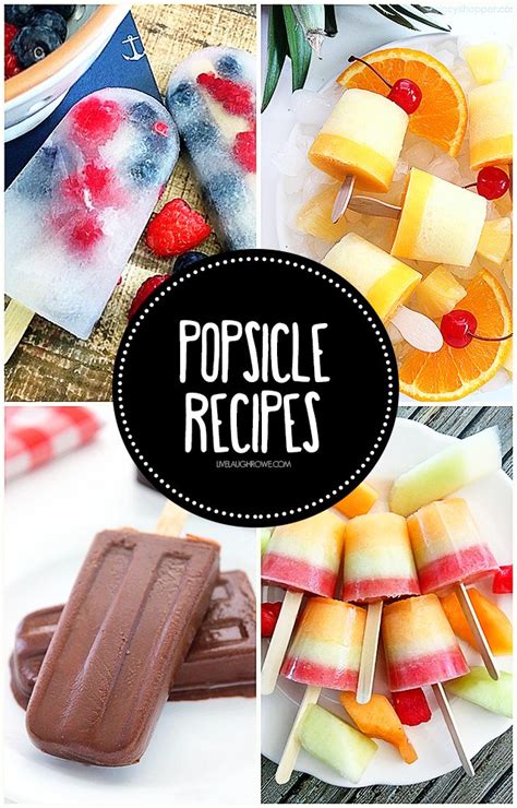 Popsicle Recipes | Party Time! - Live Laugh Rowe