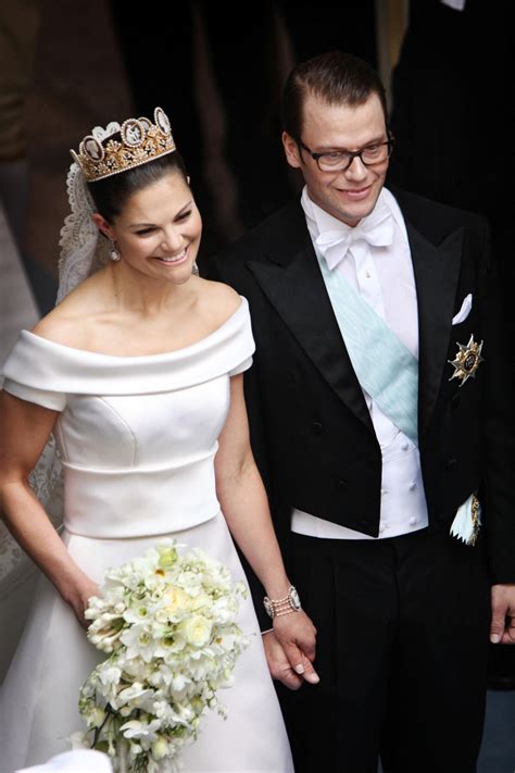 Photo La princesse Victoria et le prince Daniel de Suède lors de leur