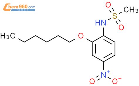 880146 02 1 METHANESULFONAMIDE N 2 HEXYLOXY 4 NITROPHENYL CAS号