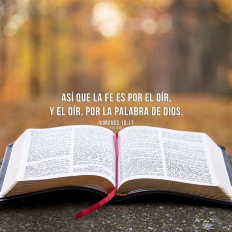 As Que La Fe Es Por El O R Y El O R Por La Palabra De Dios Romanos