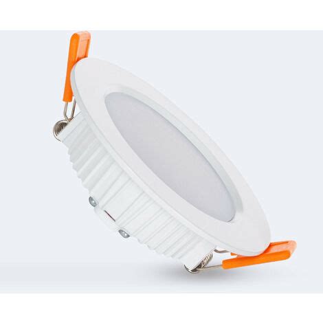 Downlight Led W Circolare Aero Lm W Lifud Foro Mm Bianco