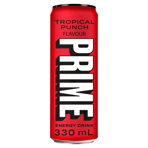 Prime Hydration Tropical Punch Flavour Energy Drink Ml Sports