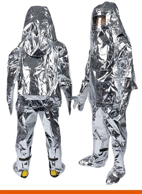 Ccs Approved Firefighting Uniform Fireman Suit Aluminized Fire