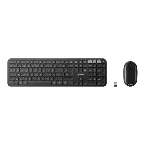 Teclado Y Mouse Steren 6300 Bluetooth Negro Soriana