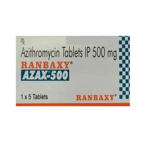 AZAX Azithromycin 500 Mg Tablets Ip Prescription Treatment