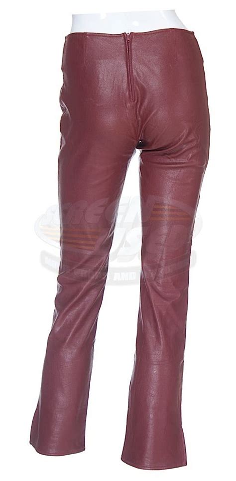 Buffy The Vampire Slayer Tv Buffys Red Leather Pants Sarah Michelle Gellar