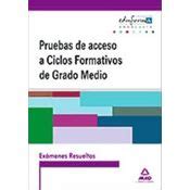 Exámenes Resueltos De Pruebas De Acceso A Ciclos Formativos De Grado