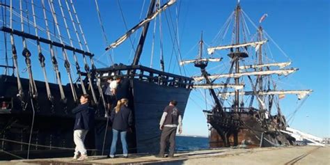 La Nao Victoria y el Galeón Andalucía abren sus puertas gratuitamente