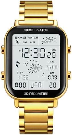 Buy Skmei Stainless Steel Digital Watch Men Men Ultra Thin Digital